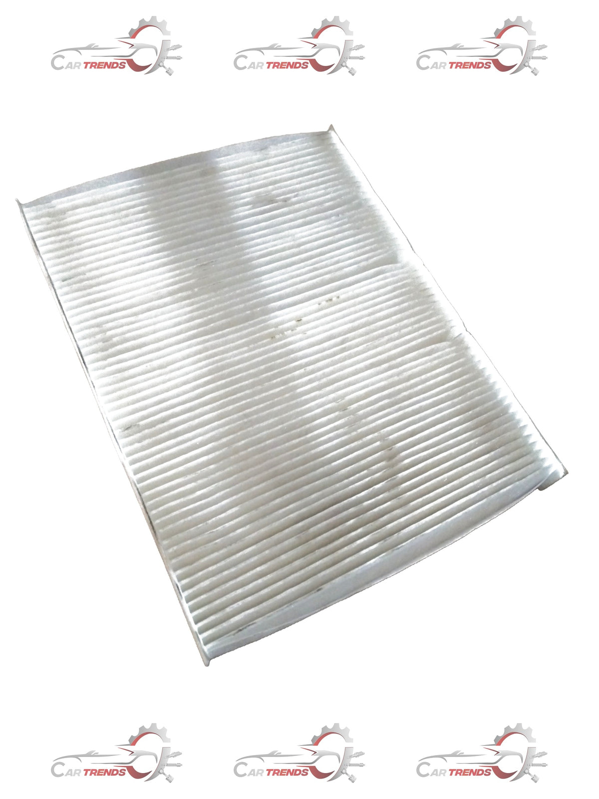 Tata CarTrends AC filter Harrier showing the clean, rectangular air filter for vehicle air conditioning system.