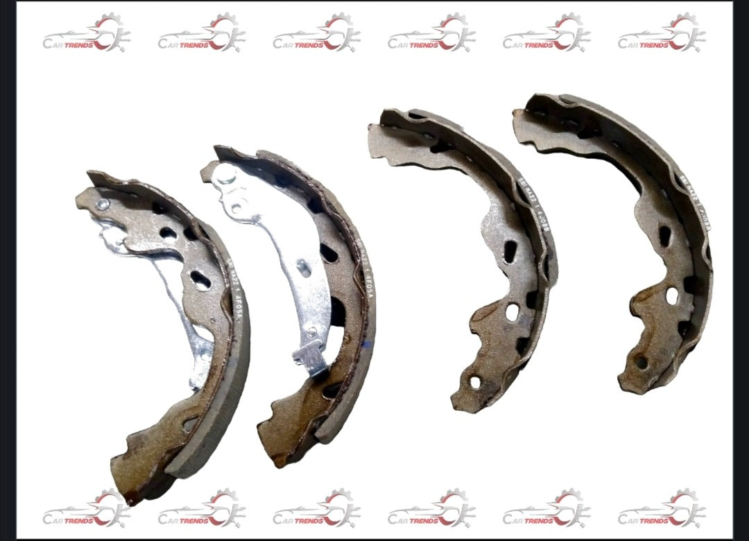 Rear brake shoe for Maruti Suzuki Alto 800, K10, Wagona R, Zen Estilo by CarTrends, showing the brake shoe assembly.