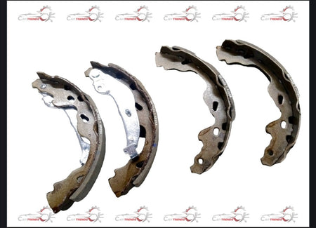 Rear brake shoe for Maruti Suzuki Alto 800, K10, Wagona R, Zen Estilo by CarTrends, showing the brake shoe assembly.