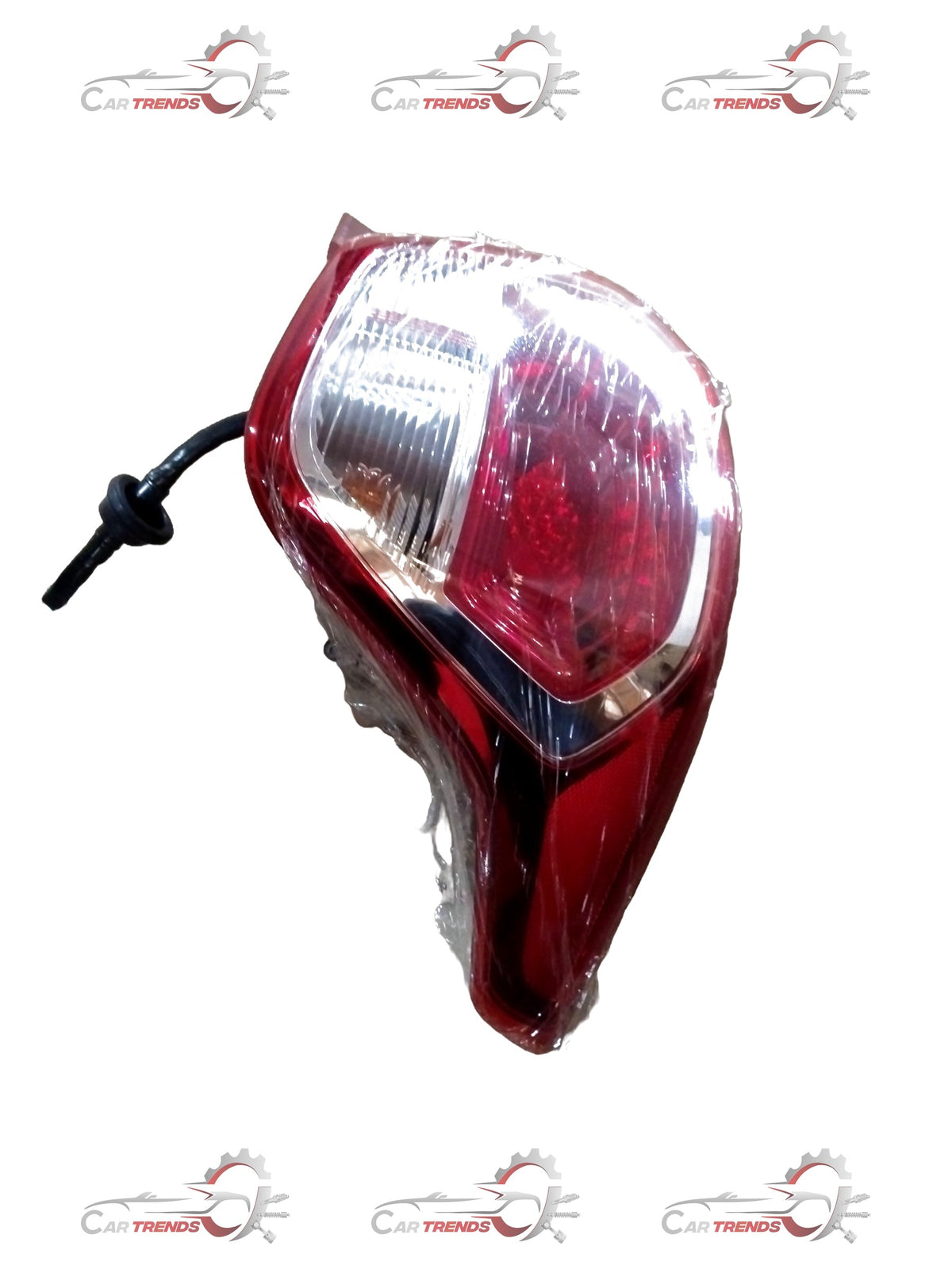 CarTrends I10 Grand/Xcent right lamp assembly spare part, close-up view of the vehicle’s headlight component.
