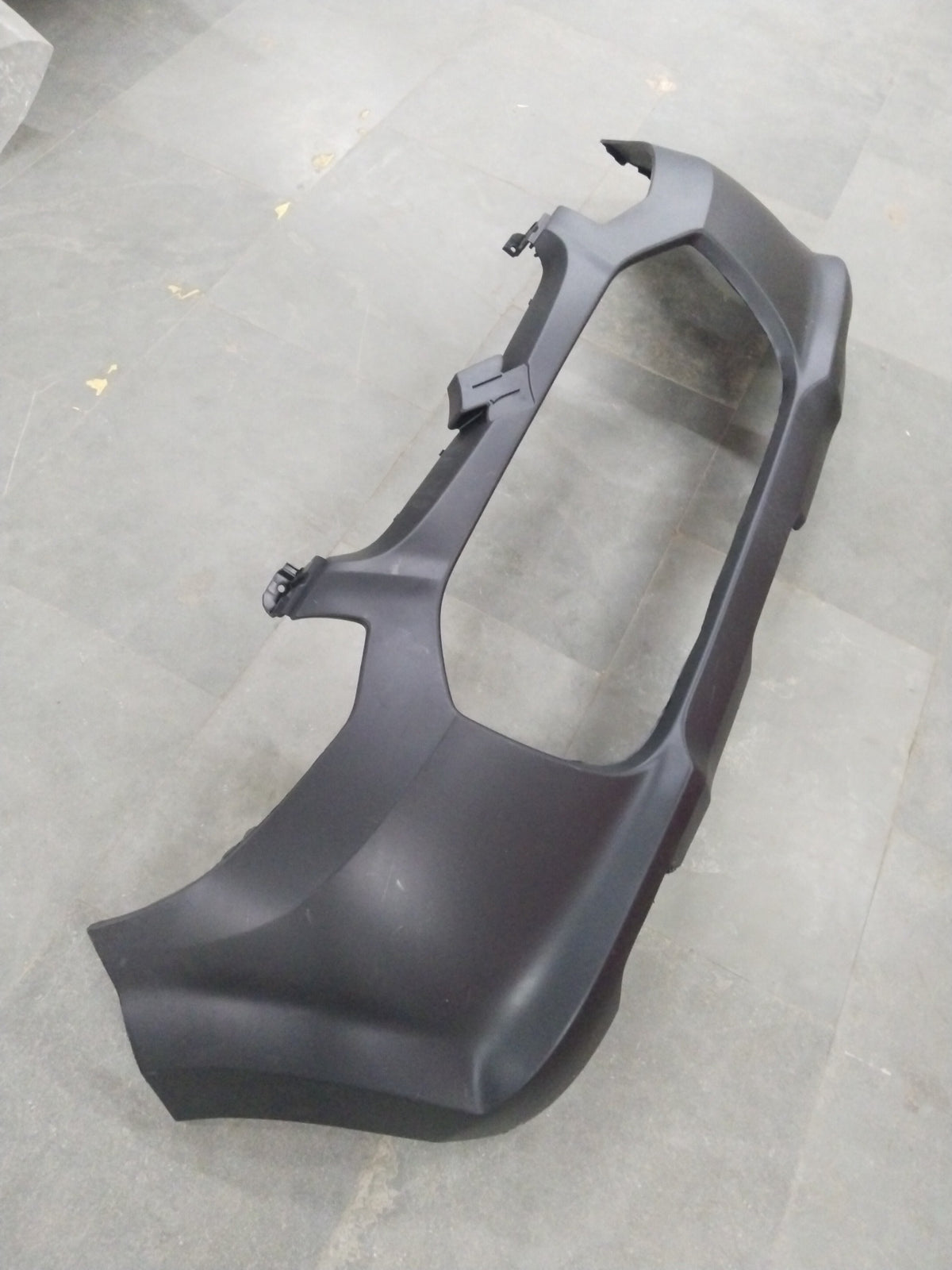 Front bumper for Maruti Suzuki Alto 800 petrol/CNG model, showing the black plastic bumper with mounting points and grille area.