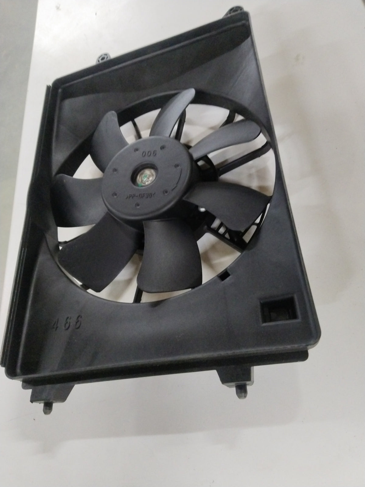Honda City fan shroud by CarTrends, showcasing the black plastic cover designed to fit the cooling fan assembly.