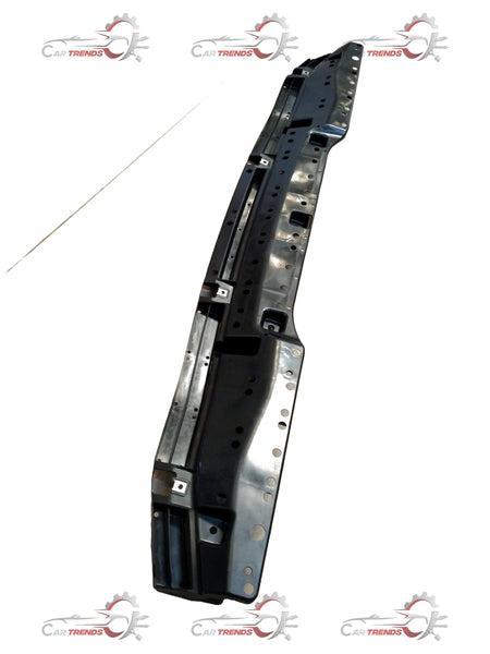 Maruti Suzuki absorber bumper lower part in black with mounting brackets, designed for vehicle safety and protection.
