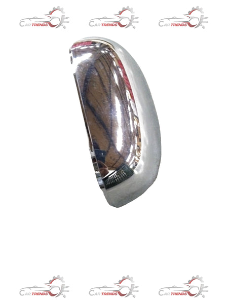 CarTrends Chevrolet Beat outer side rear view mirror housing, spare part in black with reflective mirror surface.