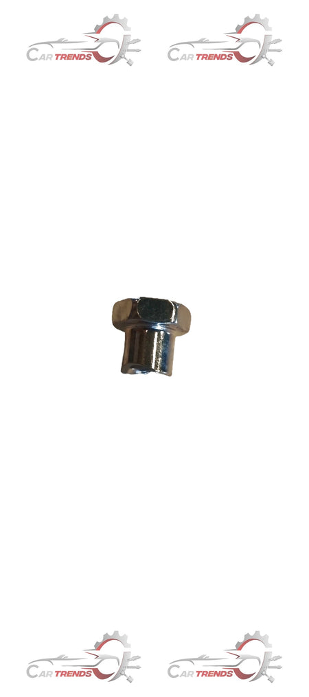 Maruti Suzuki NUT part 09150M06010, close-up of the metal nut designed for automotive use in a Maruti Suzuki vehicle.