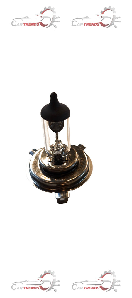 Hyundai accent/viva halogen bulb spare part, showing the clear glass and metal base for car lighting replacement.