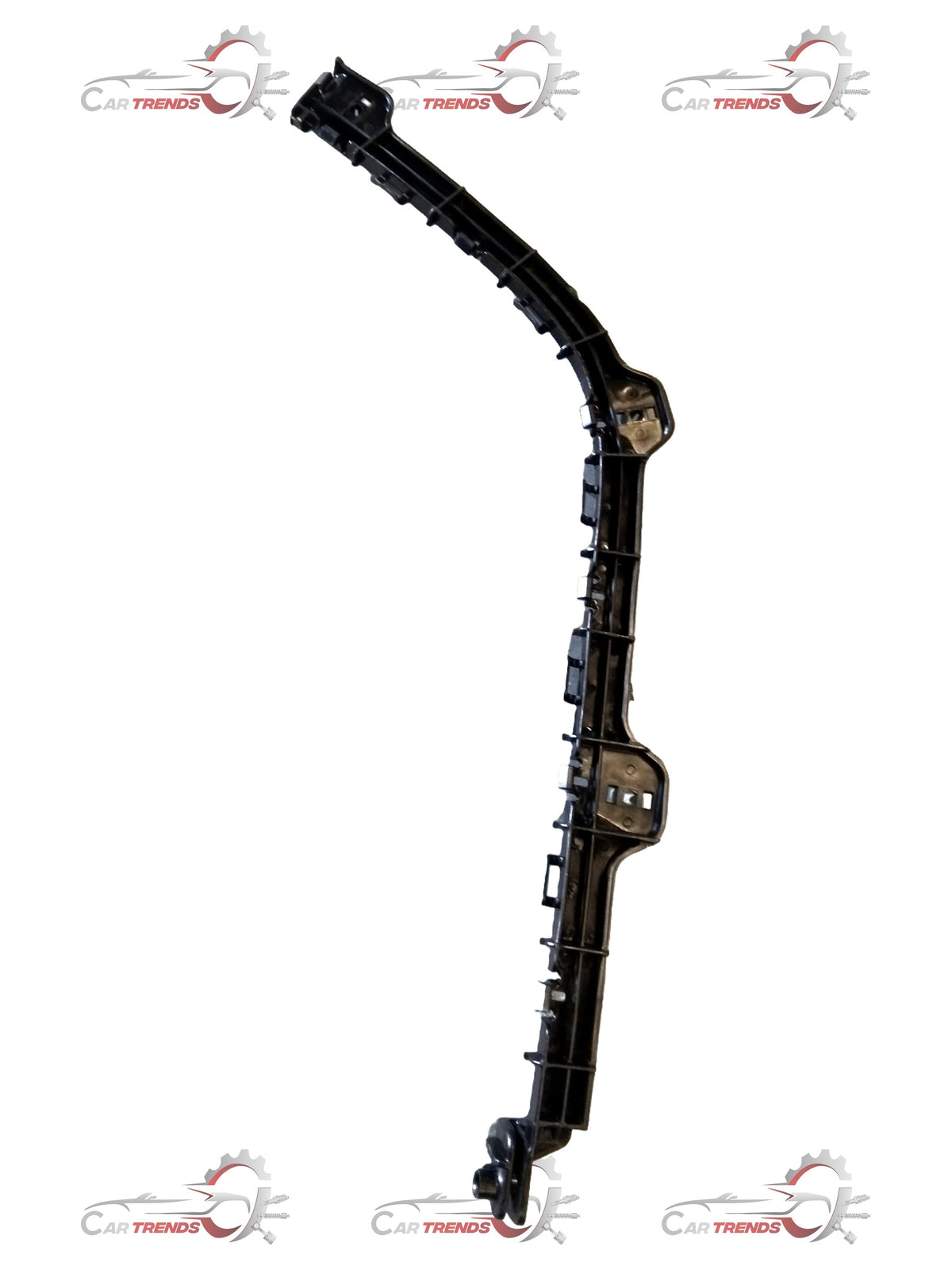 CarTrends bumper for Ciaz petrol model, spare part with metal and plastic components, shown in a close-up view.