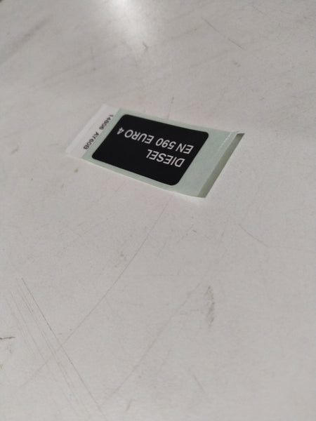 CarTrends LABEL DIESEL GAUGE | NISSAN | #14806AY60B 14806AY60B - Left view