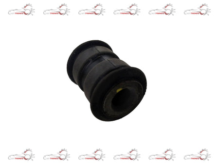 Close-up of a Chevrolet Optra grommet, showing the black rubber component with metal insert, used for engine or body mounting.