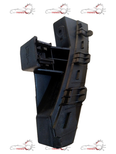 Hyundai I10 Grand right headlight bracket by CarTrends, spare part for vehicle headlamp mounting, shown in the image.