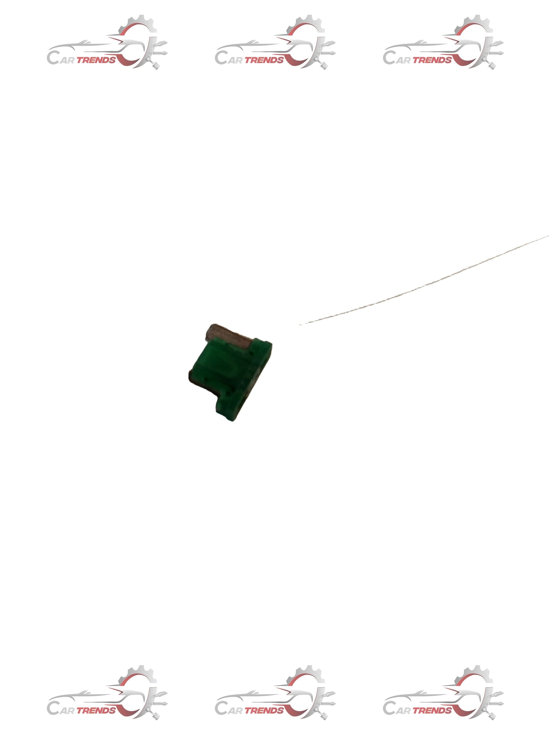 Maruti Suzuki Fuse 30A electrical fuse with metal prongs and plastic casing, designed for automotive electrical systems.