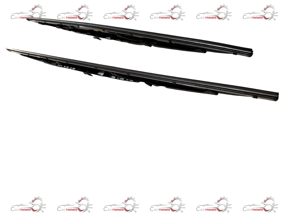 CARTRENDS 24-inch wiper blade for all cars, showing the sleek rubber blade and durable metal frame design.