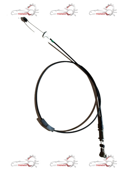 CarTrends diesel accelerator cable for right-hand side vehicle throttle, shown in a detailed close-up image.