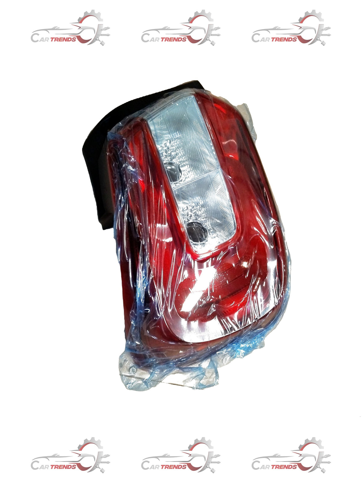 Rear combination lamp unit for Maruti Suzuki S-Presso, spare car part by CarTrends, shown from different angles in the image.