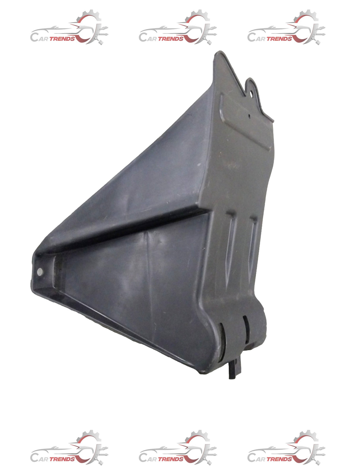 Chevrolet Enjoy shield oil pan from General Motors, LH side, showing the engine component with a black protective cover.