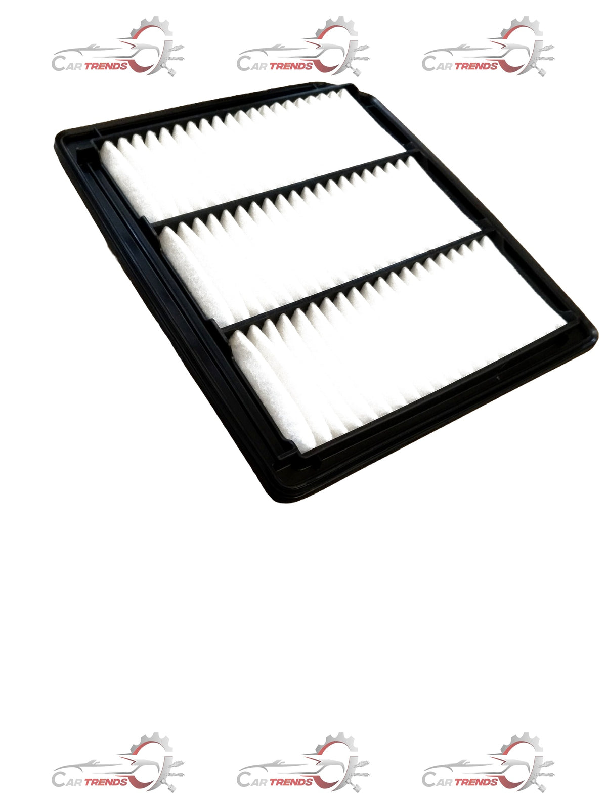 Maruti Suzuki air filter for Baleno Type 3 petrol engine, showing the clean, rectangular filter with pleated design.