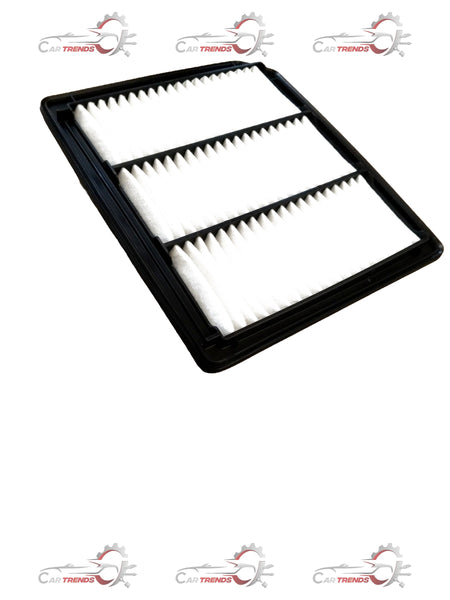 Maruti Suzuki air filter for Baleno Type 3 petrol engine, showing the clean, rectangular filter with pleated design.