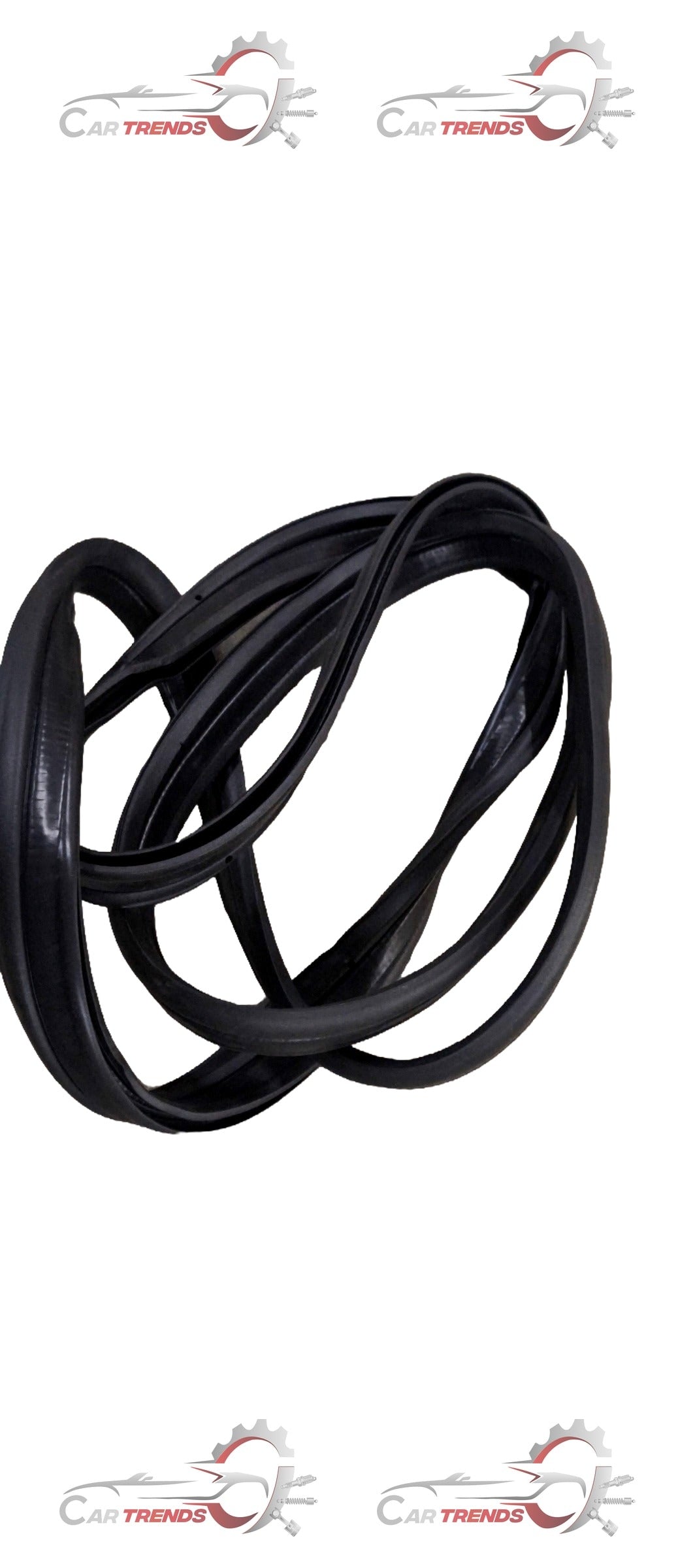General Motors DICCI weatherstrip for Chevrolet Beat, showing the flexible rubber seal in a close-up view.