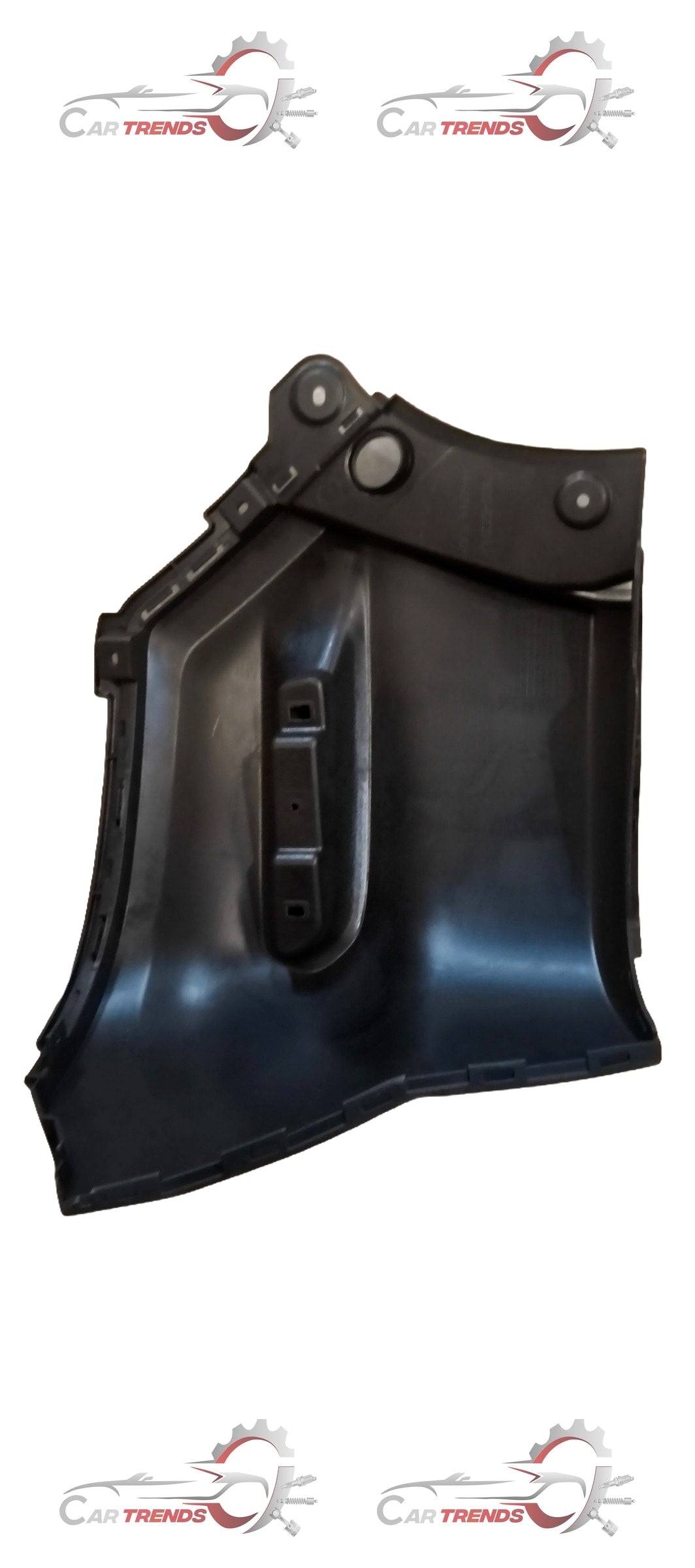 Maruti Suzuki bumper side LH rear for Swift or Dzire, showing a close-up of the maroon-colored vehicle bumper part.