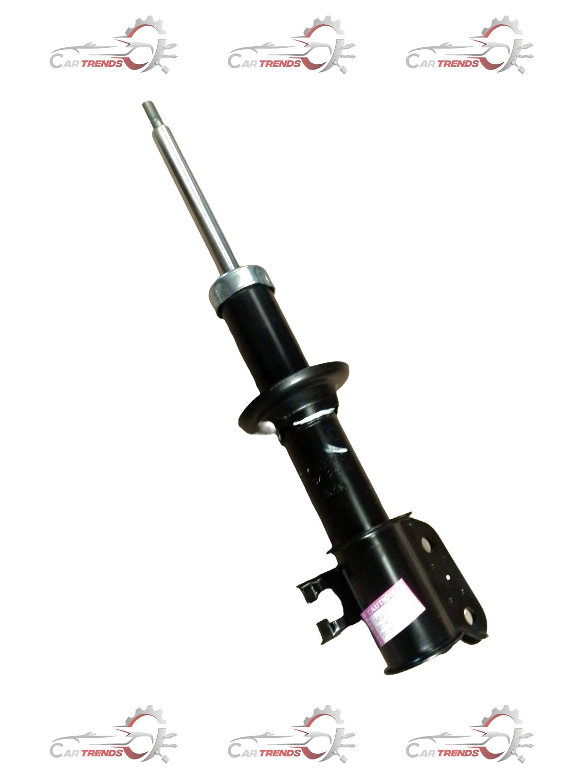 CarTrends Alto 800 front right shock absorber, spare part, showing the shiny metal coil spring and mounting points.