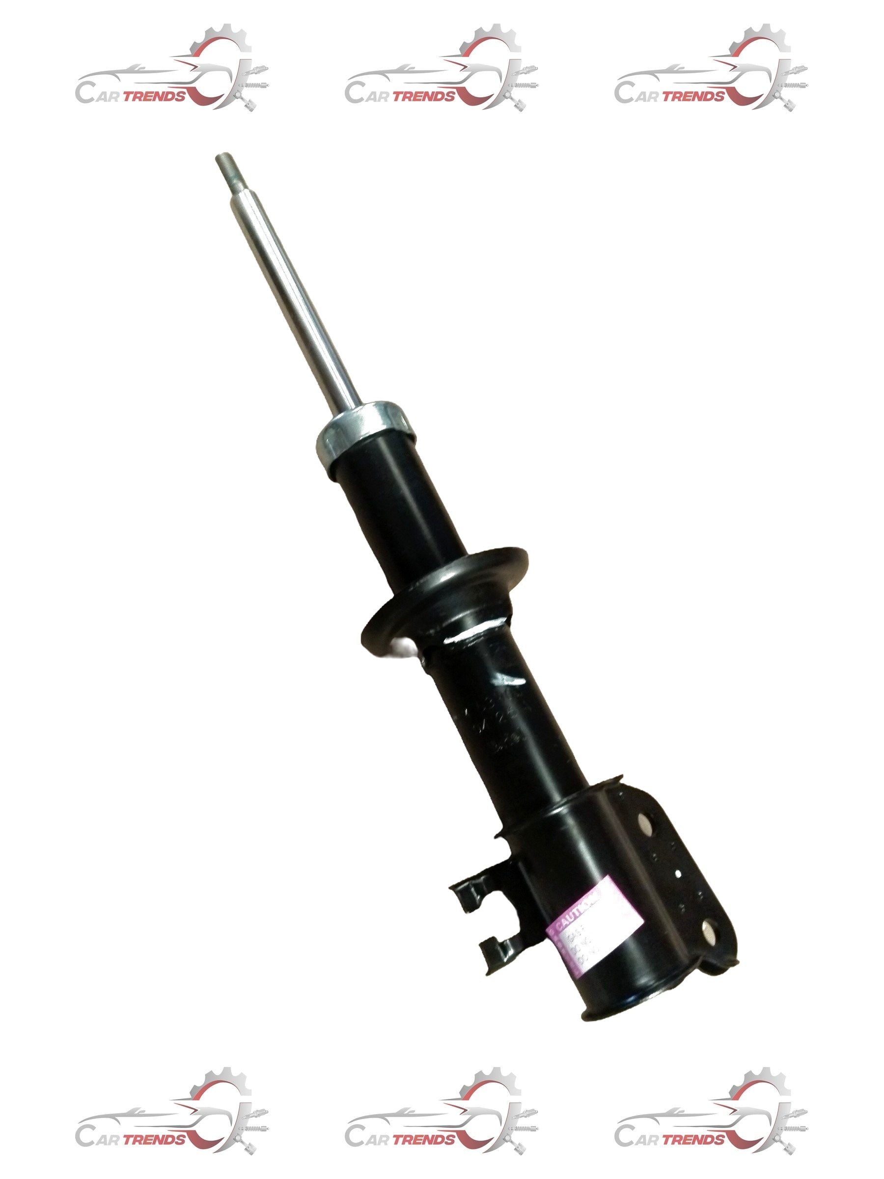 CarTrends Alto 800 front right shock absorber, spare part, showing the shiny metal coil spring and mounting points.