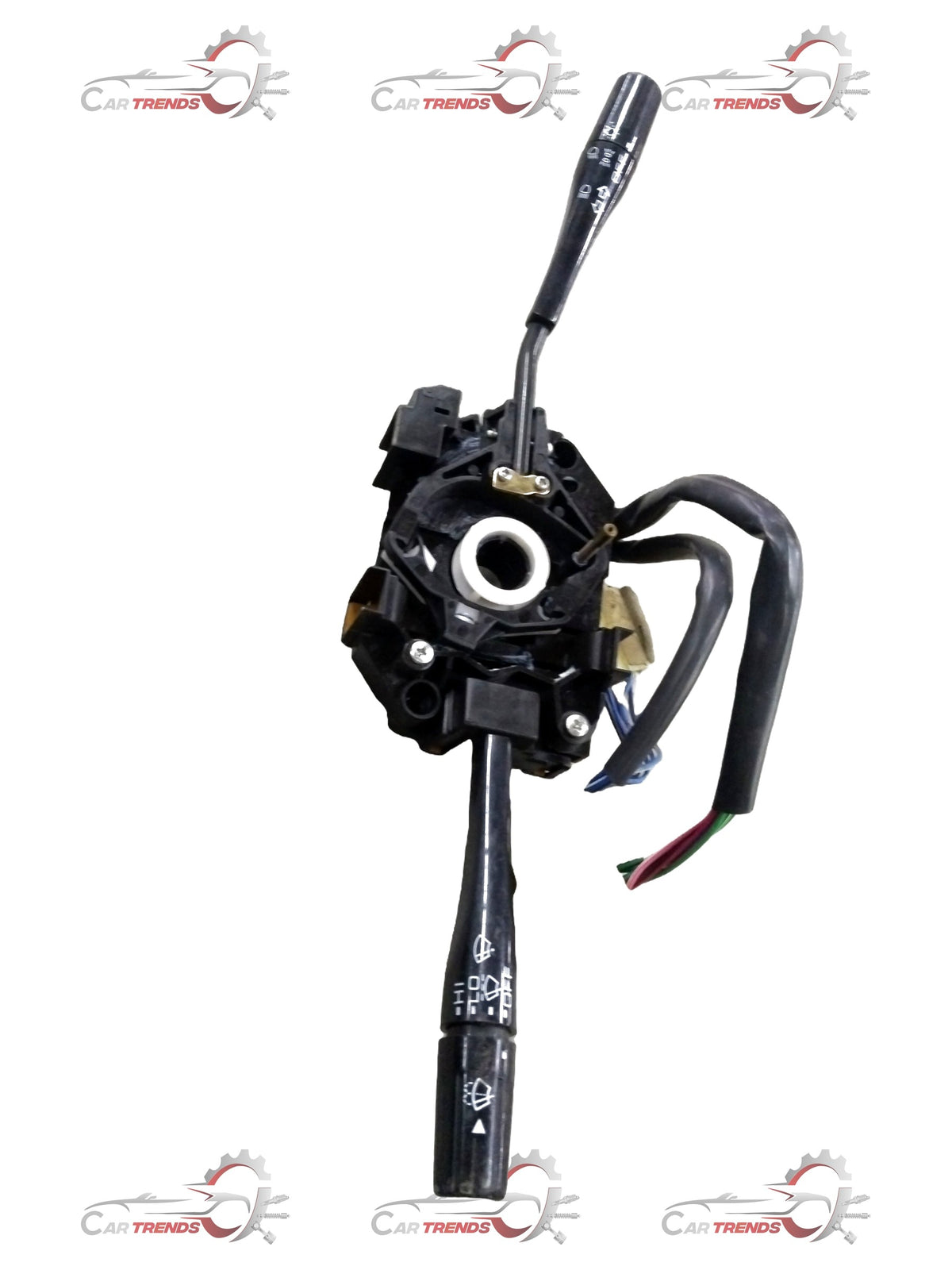 General Motors Chevrolet Tavera switch combination with intermittent function, showing the product in two views.