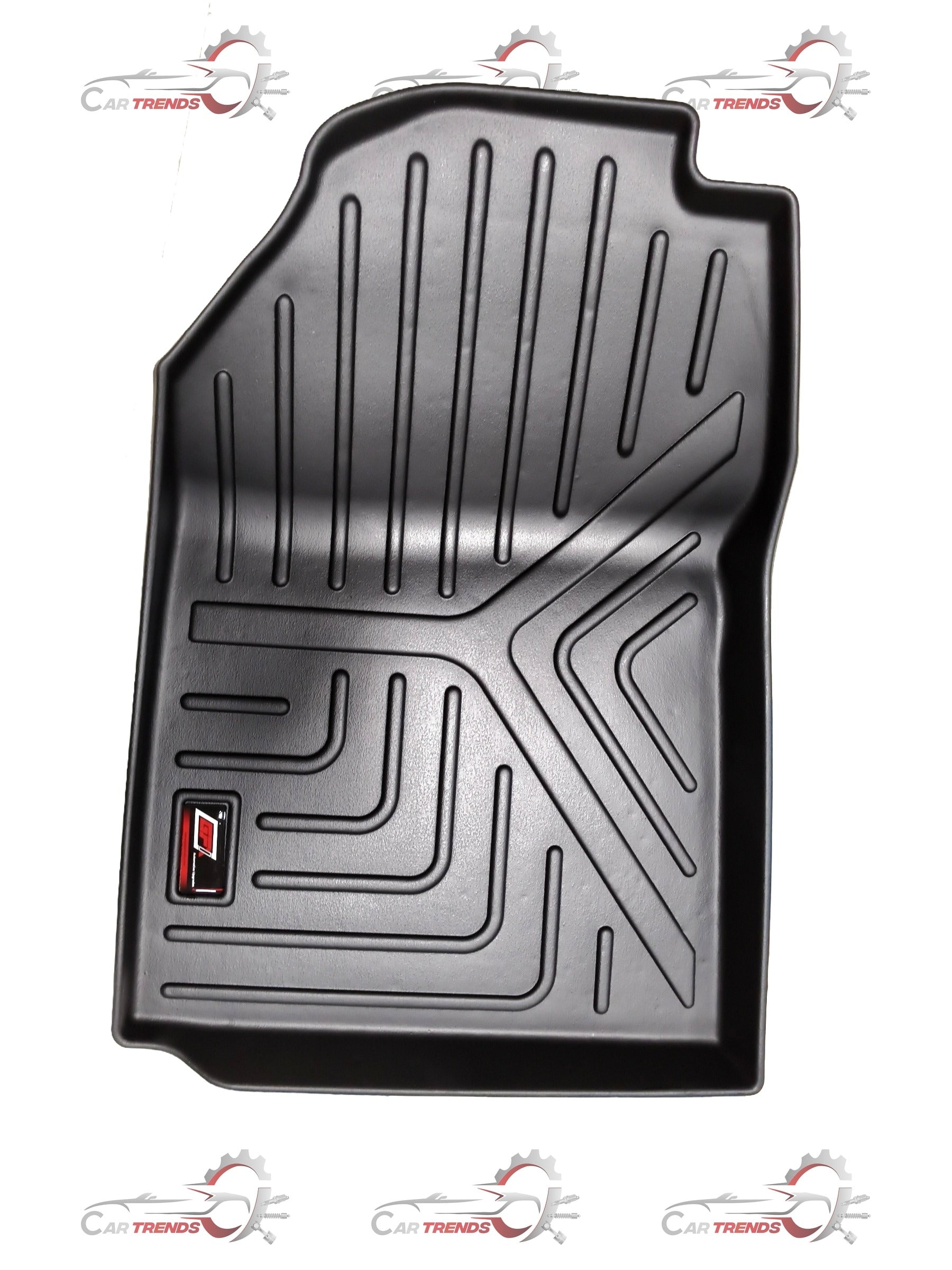 Gfx Lifelong Mats XUV-700 onwards 7-seater floor mat, durable rubber interior mat with textured surface for vehicle protection