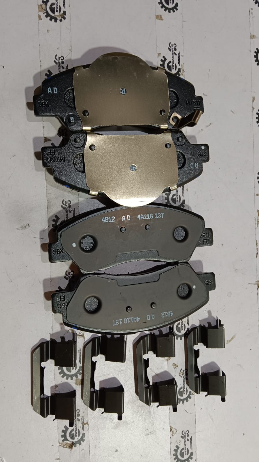 BRAKE PAD I10 GRAND NIOS FRONT  58101K6A50