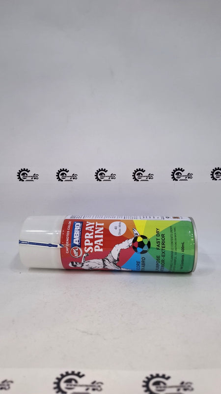 ABRO SP-40 400mL Multipurpose Gloss White Spray Pain ABRO SP-40 400mL Multipurpose Gloss White Spray Pain - Right view
