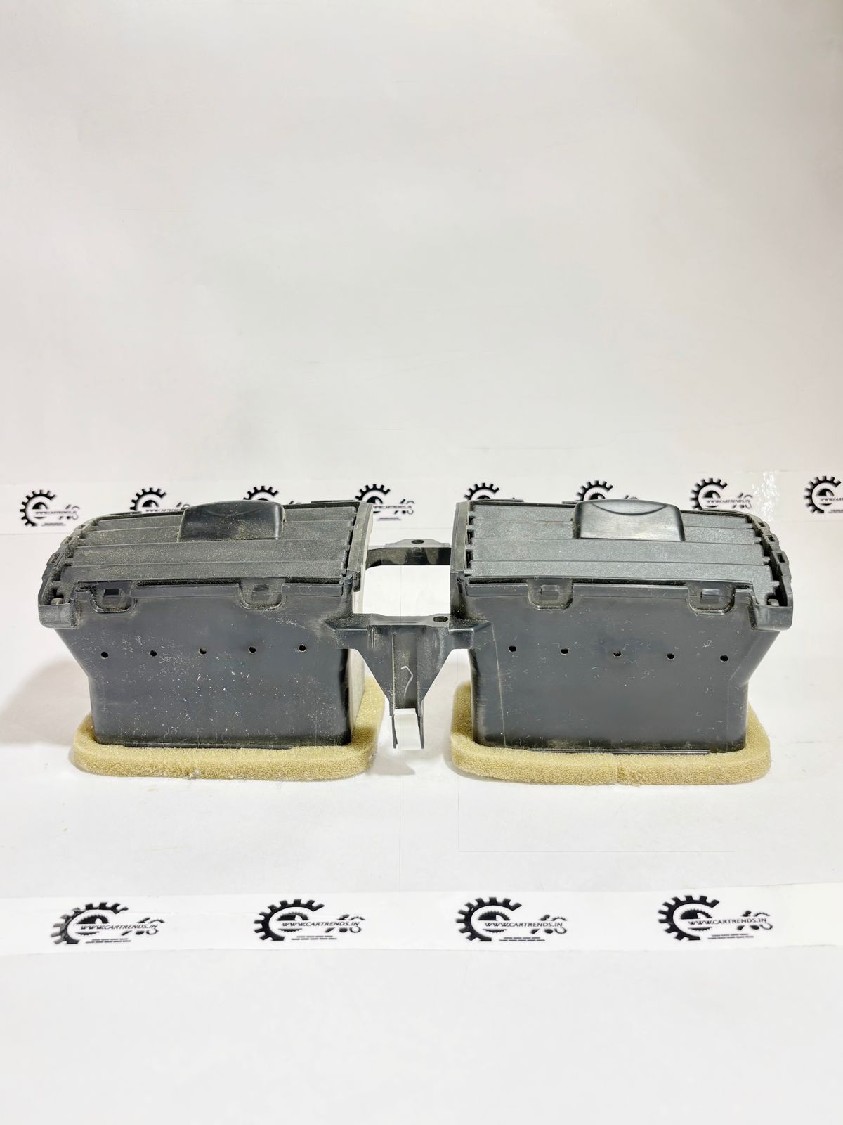 Honda City petrol air vent by CarTrends, showing the left side of the dashboard vent with a sleek black finish.