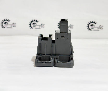 Rear view of CarTrends AUX USB switch for Honda City, part number 39115T5AE51, showing connection port and switch mechanism.