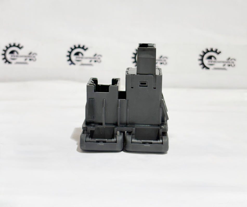 Rear view of CarTrends AUX USB switch for Honda City, part number 39115T5AE51, showing connection port and switch mechanism.