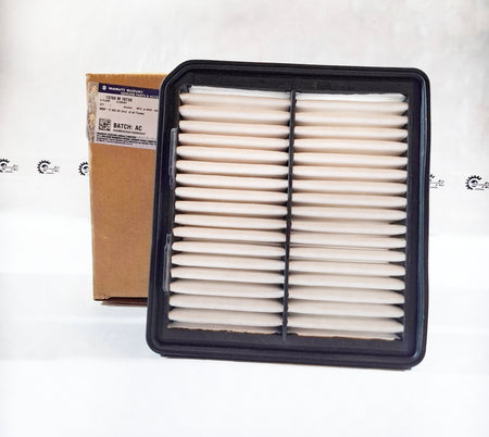 Maruti Suzuki air filter for Eeco model, showing the left side of the ELEMENT 13780M78T00 air filter in close-up view