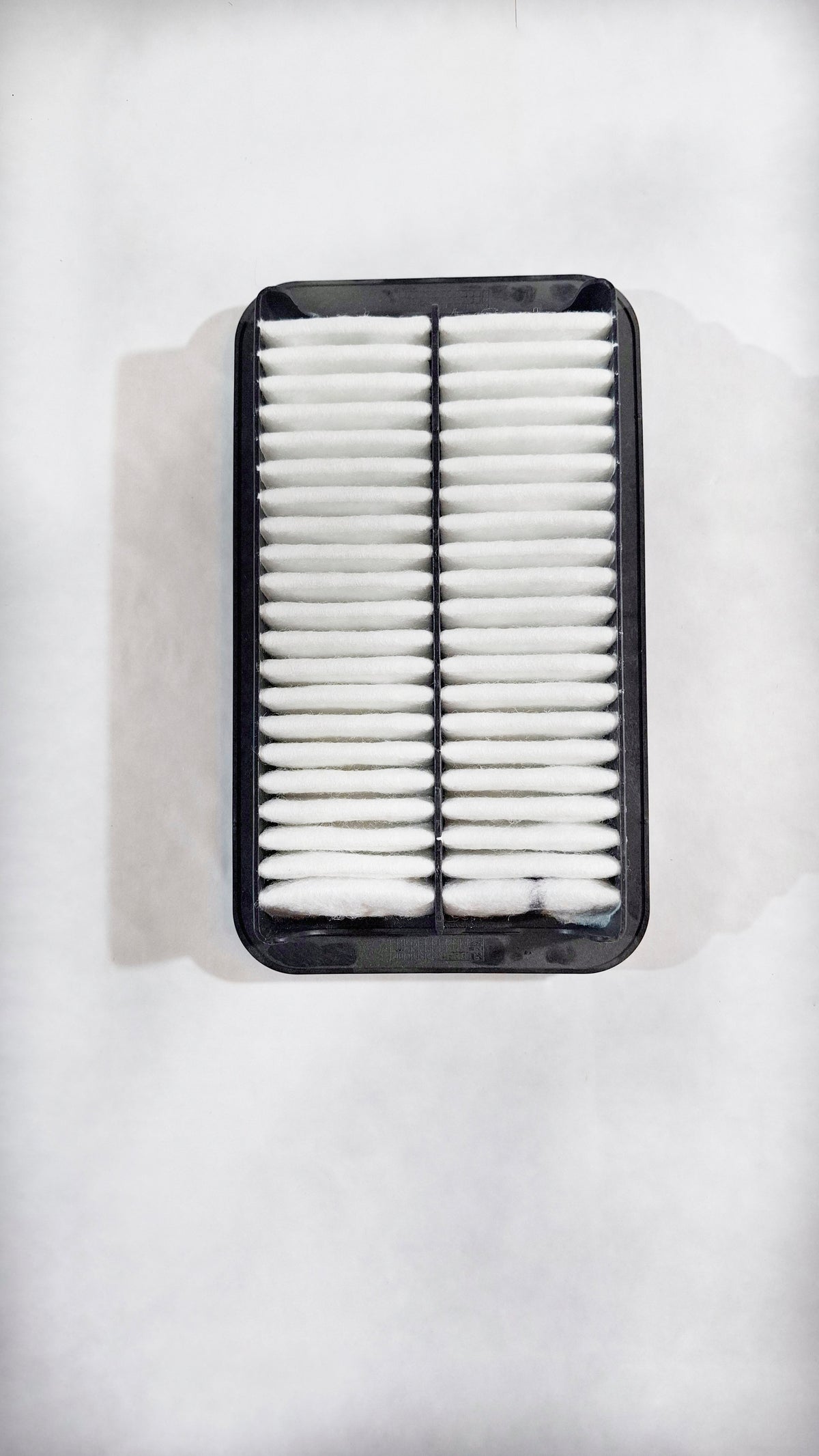CarTrends Ritz petrol air filter 13780M83K00, front view showing pleated filter media for vehicle engine air intake.