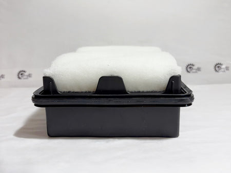 Maruti Suzuki Super Carry air filter with model 13780M77PA0, shown from the back, designed for vehicle air filtration.