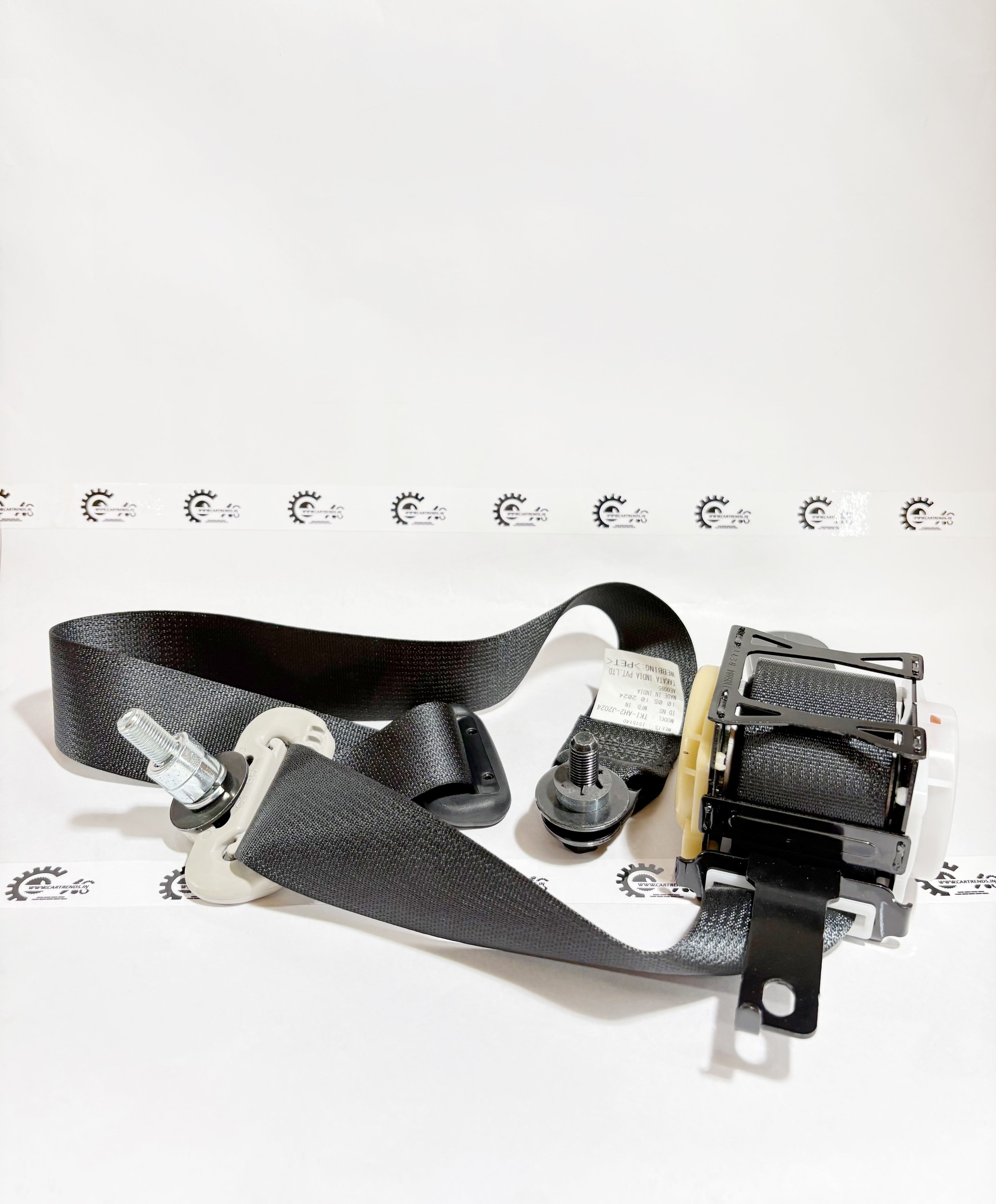 Honda belt assembly for the left side, part number 81850T5SB11ZB, shown in the image with detailed view.