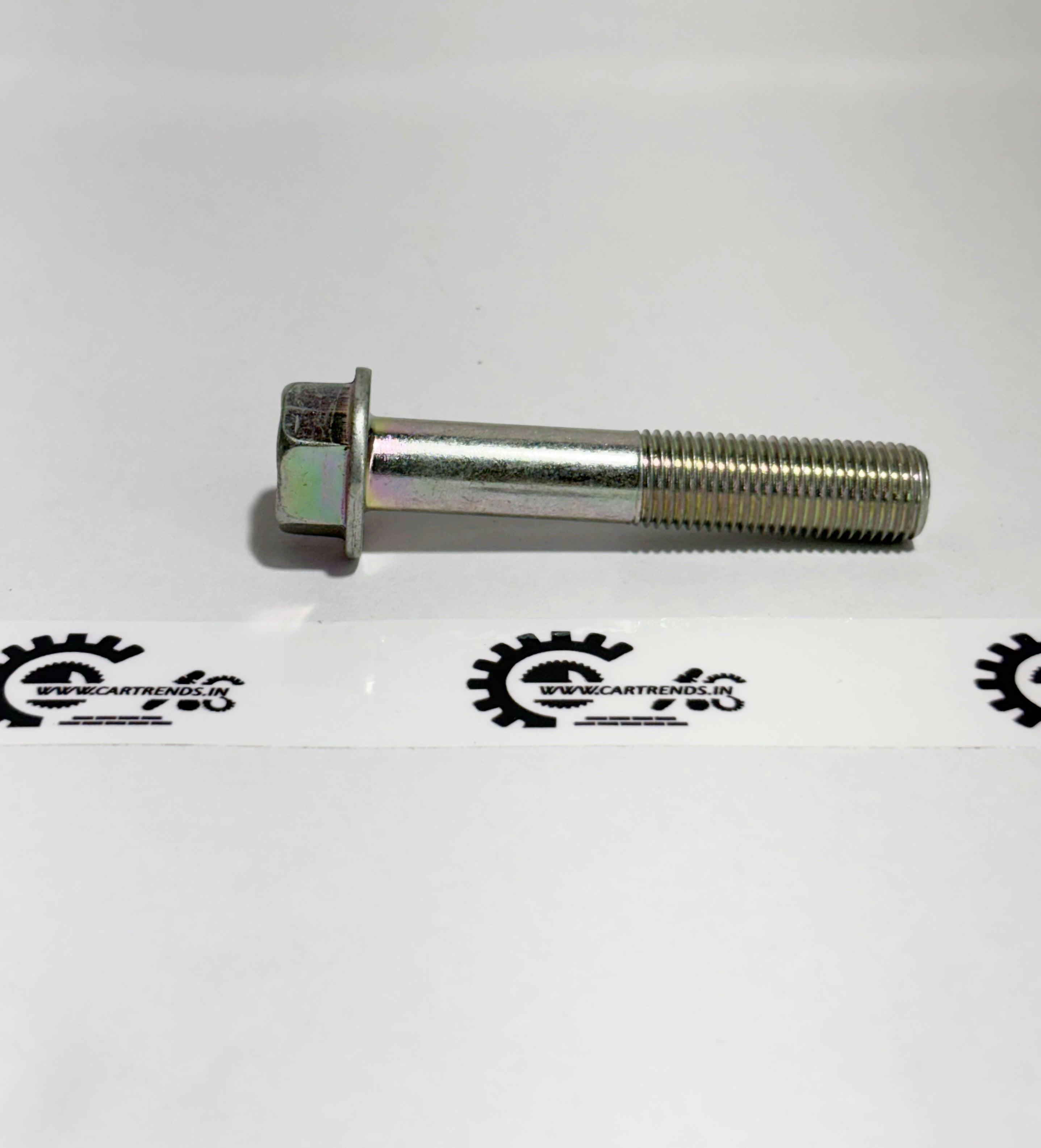 Honda BOLT.FLANGE.12X65 90050PG7000, a metal flange bolt for Honda engine or machinery, shown from the left side.