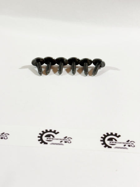Honda BOLT.RR STRAKE 6M part in black, showing the side view with mounting holes and textured surface.