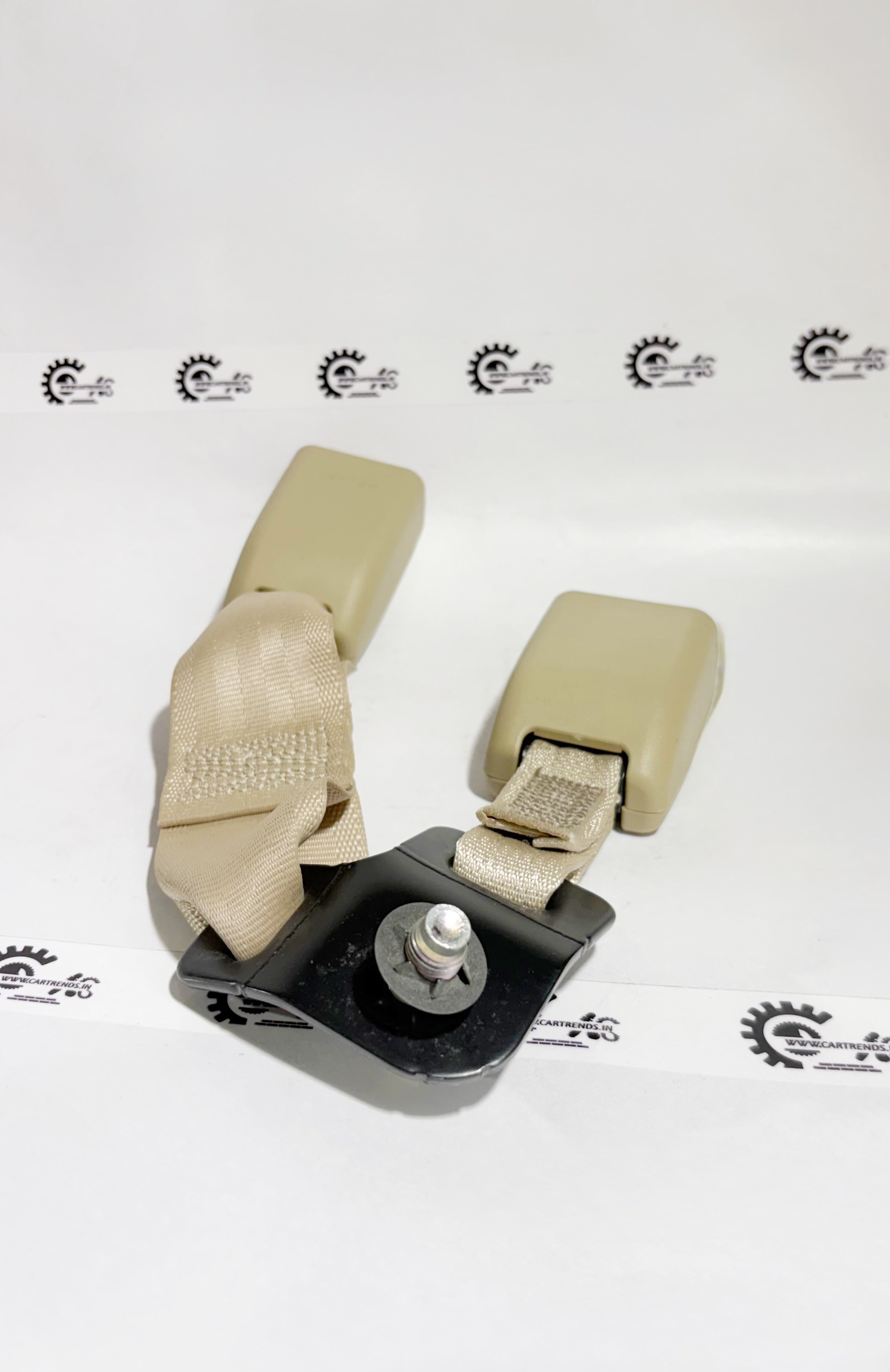 Honda City right rear seatbelt buckle assembly, inner side, genuine Honda part 82455T9DD01ZA, visible in the image.