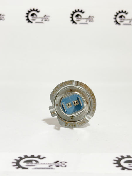 Honda H7 LL bulb model 33110SMGE01 shown from the back, designed for vehicle lighting and easy replacement.