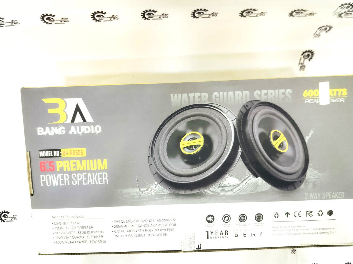 Bang Audio Premium Power Speaker BA-R6505 - Left view
