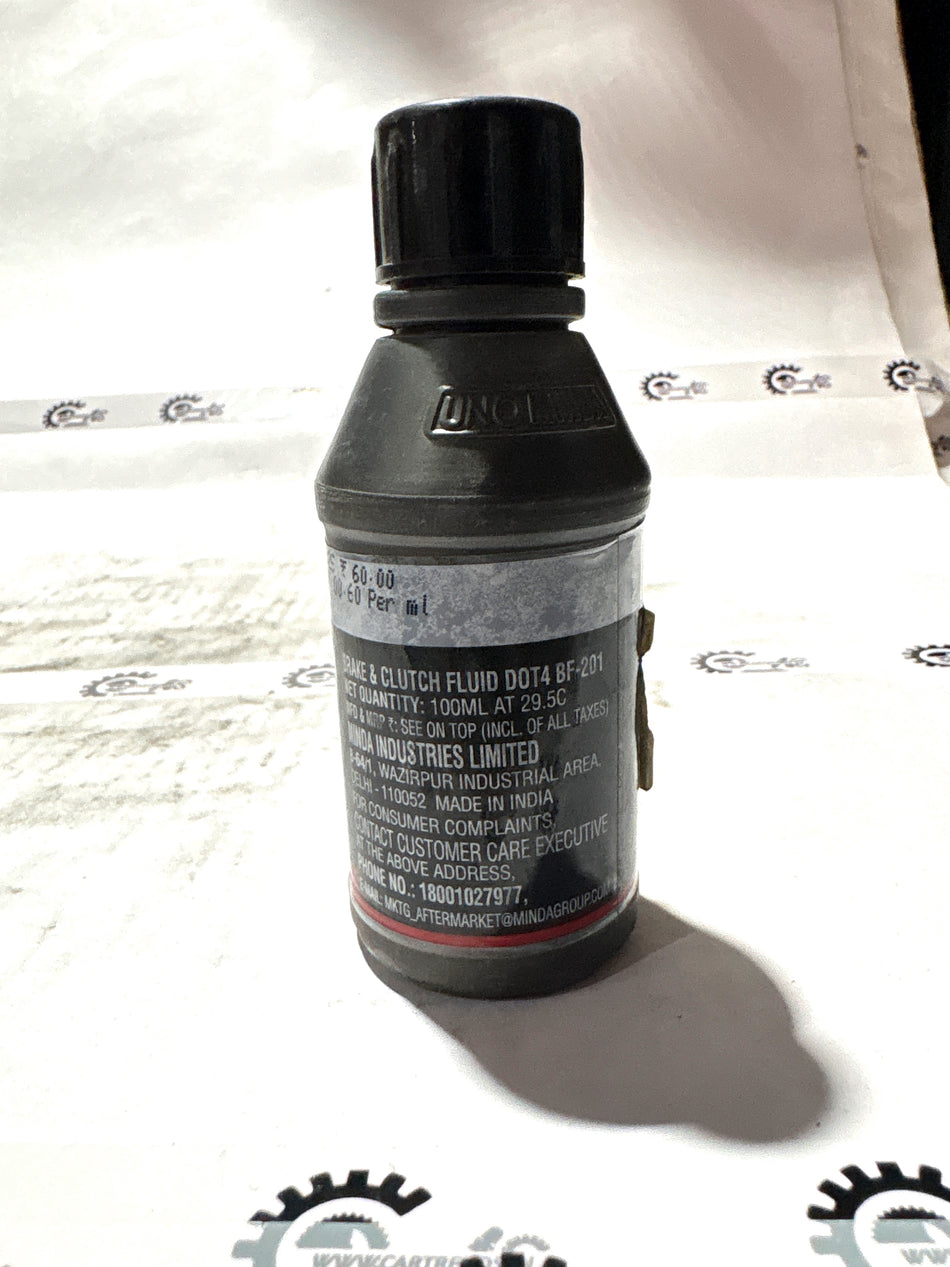 CarTrends BRAKE OIL & CLUTCH FLUID 100 ML DOT 4 BF201 BF201 - Back view