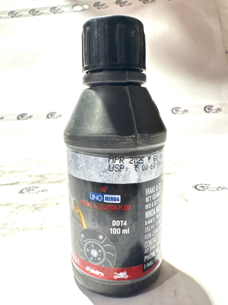 CarTrends BRAKE OIL & CLUTCH FLUID 100 ML DOT 4 BF201 BF201 - Front view