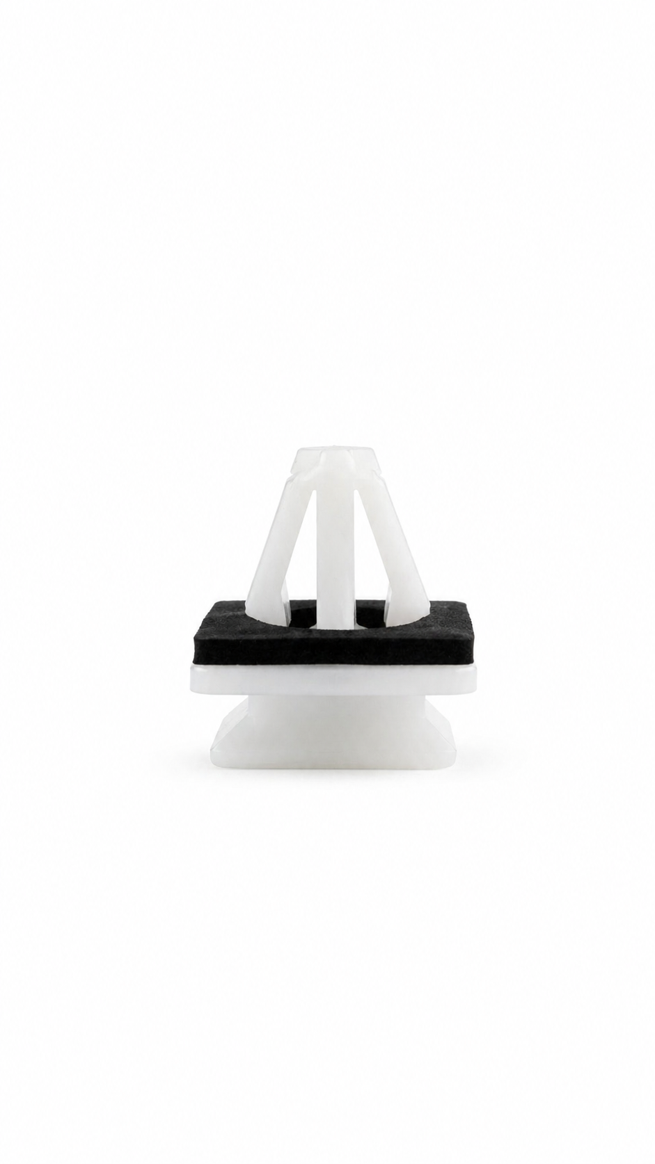 Honda Accord fender clip, part number 91504SP1003, shown attached to the front fender of a Honda Civic.