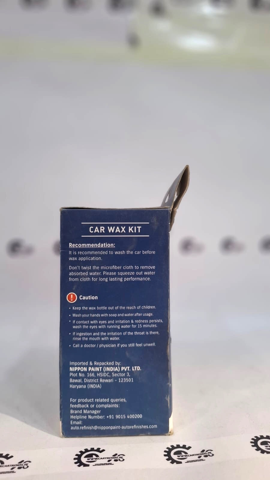 Car Wax Kit Car Wax Kit - Right view
