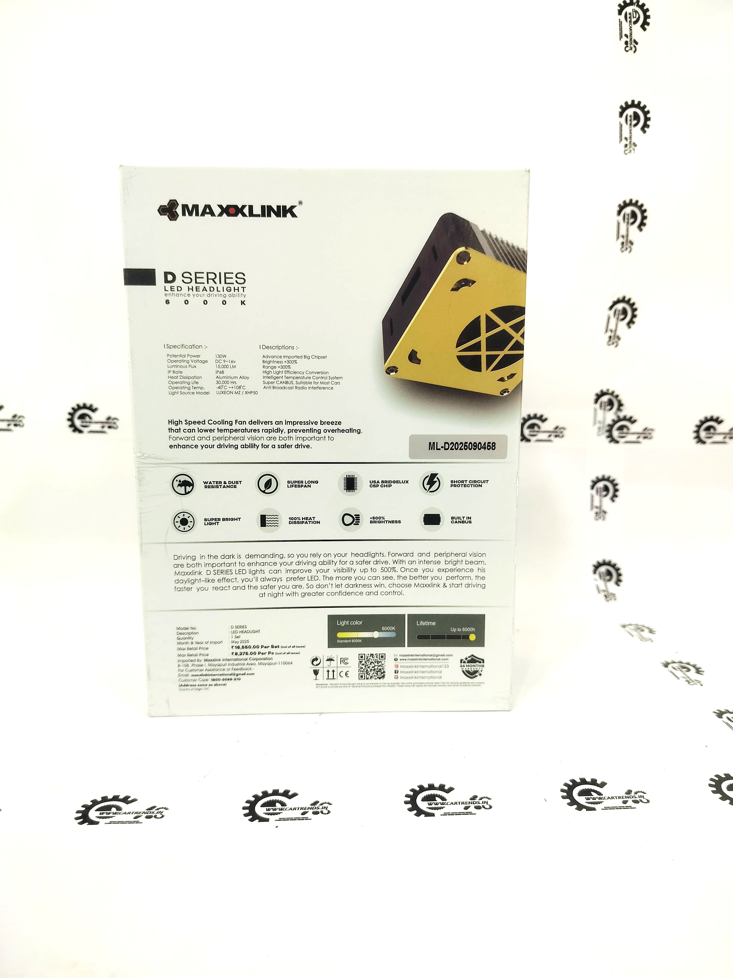 D Series LED Headlight ML-D2025090458 - Left view