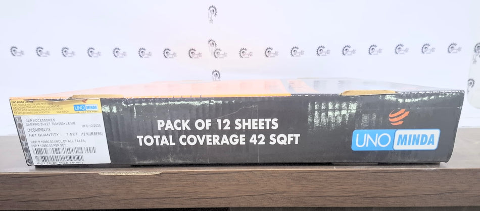Uno Minda Damping Sheet UNO DAMP MAX 18 - Back view