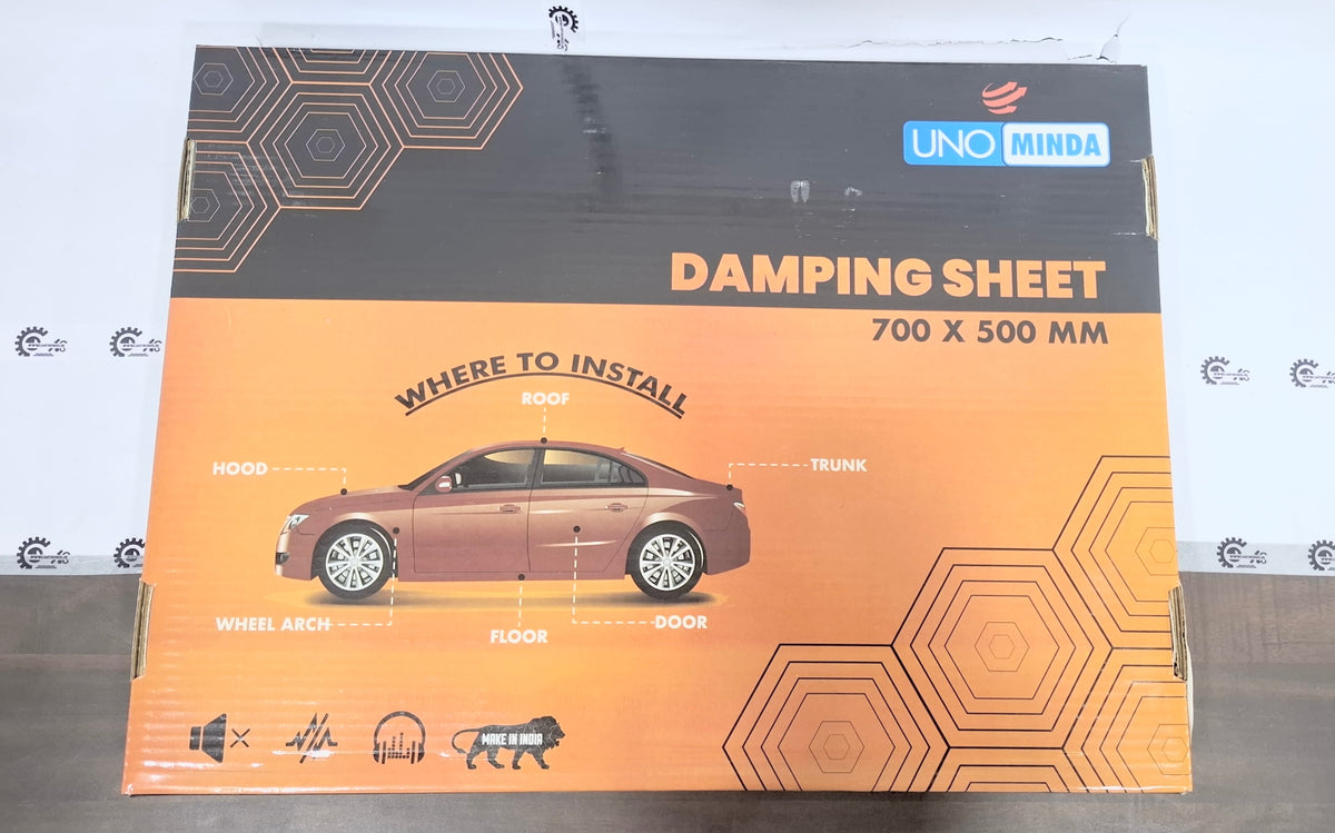 Uno Minda Damping Sheet UNO DAMP MAX 18 - Front view