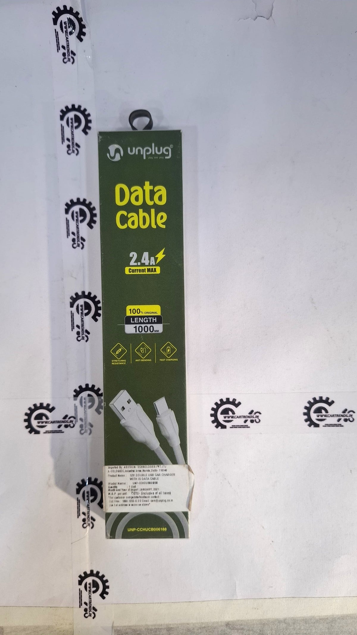 Data Cable Data Cable - Front view