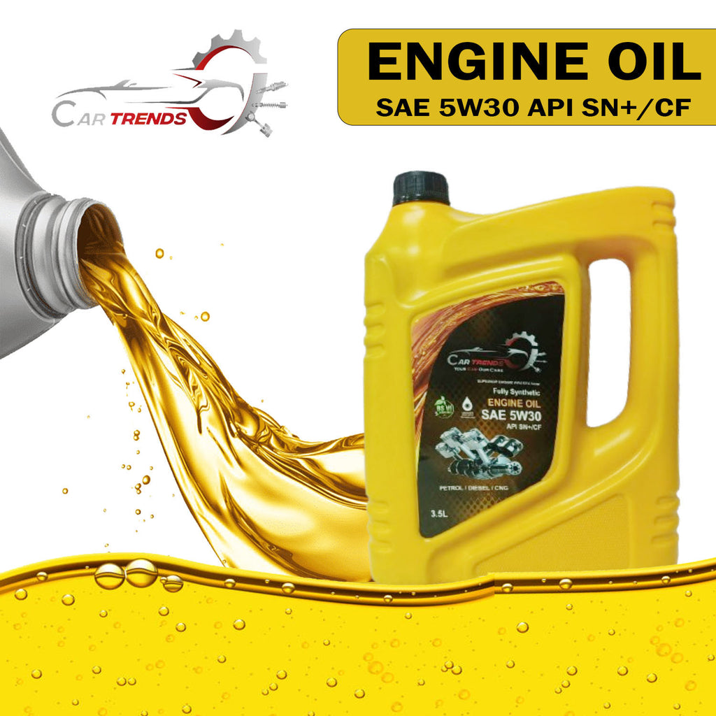 CarTrends Fully Synthetic 5W30 Oil – All Engine Types.